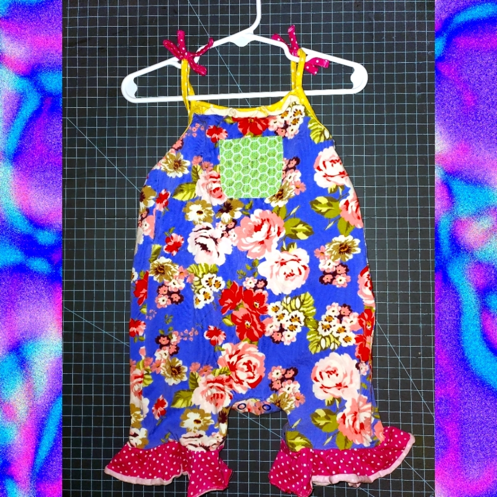 Matilda Jane knit romper